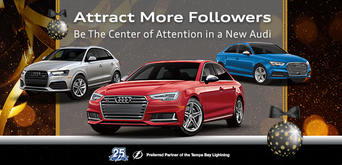 Attract More Followers Be The Center of Attention in a New Audi