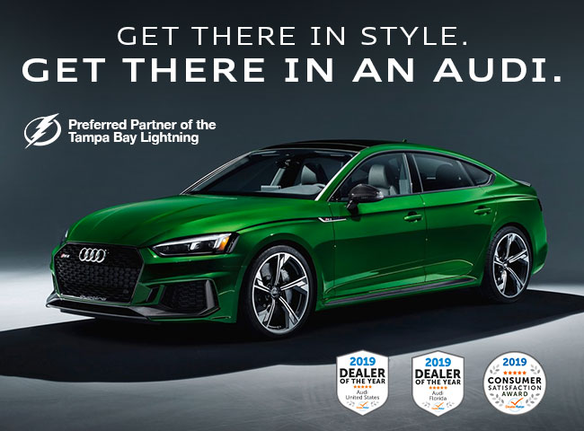 Get There In Style. Get There In An Audi