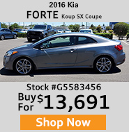2016 Kia Forte Koup SX Coupe