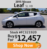 2015 Nissan Leaf SL HB