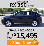 2014 RX 350 FWD