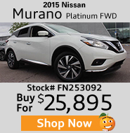 2015 Nissan Murano Platinum FWD