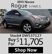 2013 Nissan Rogue S FWD S