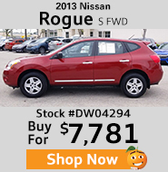 2013 Nissan Rogue S FWD