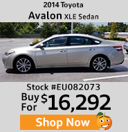 2014 Toyota Avalon XLE Sedan