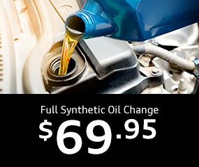 full synthetic oil change