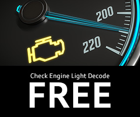 service engine soon and check engine light decode