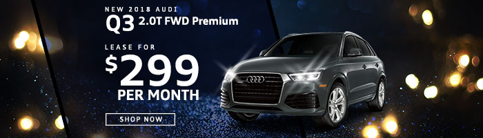 New 2018 Audi Q3 2.0T FWD Premium