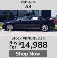 2011 Audi A8 buy for $14,988