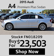 2015 Audi A4 Premium Plus Sedan