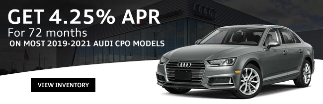 get APR for 72 months on certified pre-owned 2022 Audi vehicles