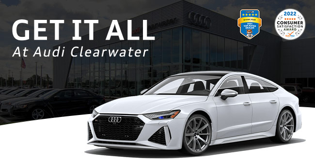 Promotional offer from Audi Clearwater