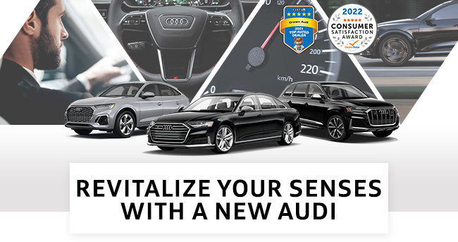 Revitalize your senses with a new Audi