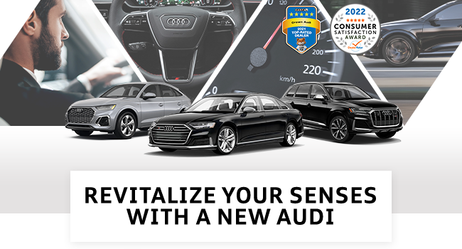 Revitalize your senses with a new Audi