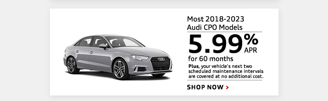 Most 2018-2023 Audi CPO