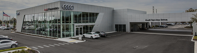 Audi Clearwater store front