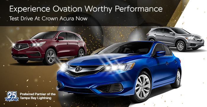 Experience Ovation Worthy Performance Test Drive At Crown Acura Now