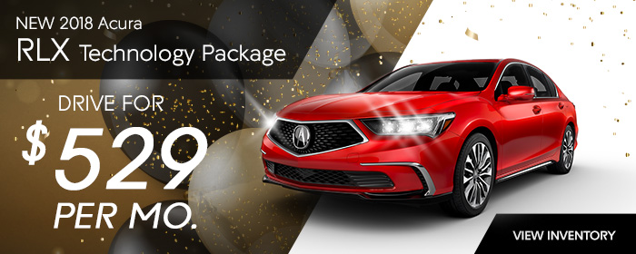 New 2018 Acura RLX Technology Package
