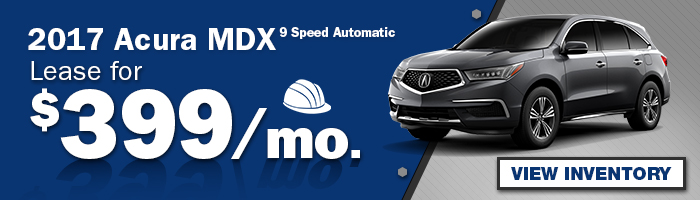 2017 Acura MDX 9 Speed Automatic