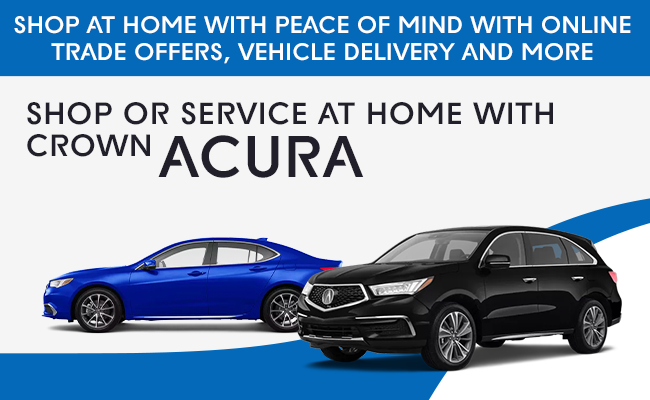 shop or service at home with crown acura