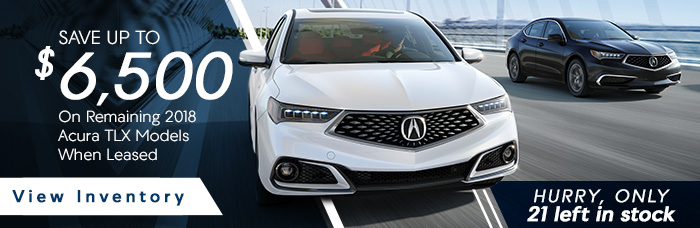 New 2018 Acura TLX Models