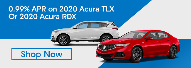 2020 Acura TLX and 2020 Acura RDX