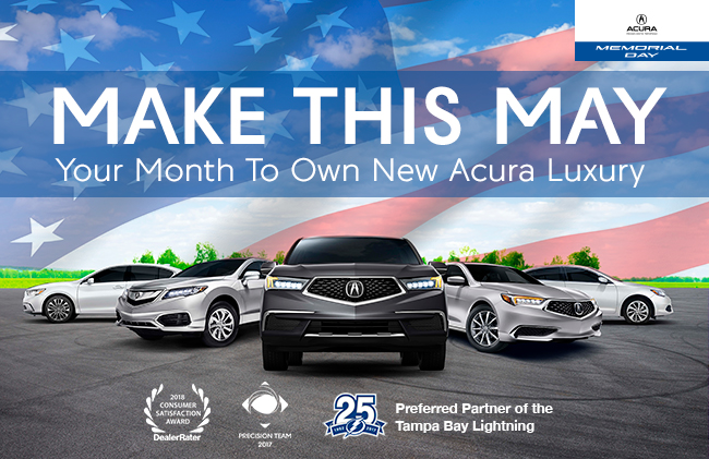 Make This May Your Month To Own New Acura Luxury