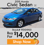 2015 Honda Civic Sedan SE