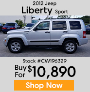 2012 Jeep Liberty Sport buy for $10,890