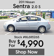 2011 Nissan Sentra 2.0 S