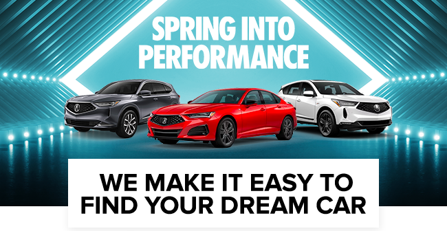 Spring into performance - we make it easy to find your dream car