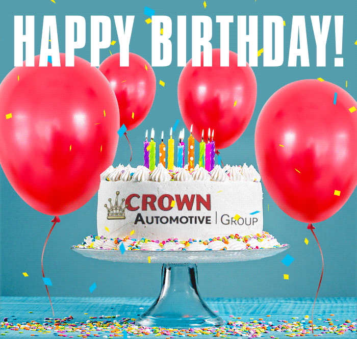 Happy Birthday From Crown Automotive Group!