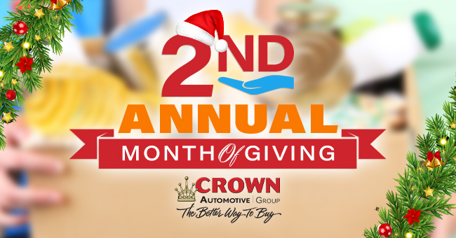 2nd Annual Month of Giving at Crown Automotive Group