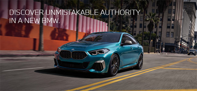 Discover unmistakable authority in a new BMW