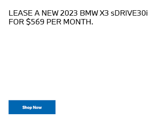 2023 BMW BMW X3 xDRIVE30i lease