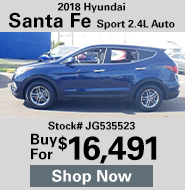 2018 Hyundai Santa Fe Sport 2.4L Auto