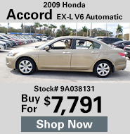 2009 Honda Accord EX-L V6 Automatic