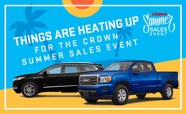 things are heating up for the crown summer sales event