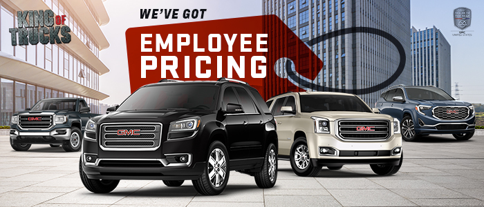 We’ve Got Employee Pricing at Crown Buick GMC