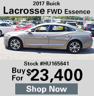 2017 Buick Lacrosse FWD Essence
