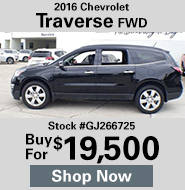 2016 Chevrolet Traverse FWD