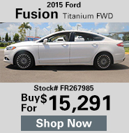 2015 Ford Fusion Titanium FWD