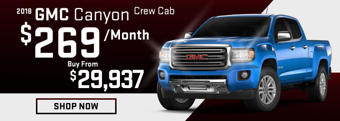2018 GMC Canyon Crew Cab