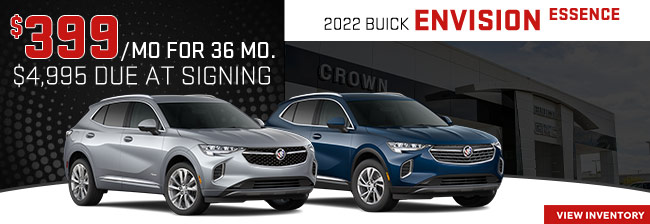 2022 and 2023 vehicle offers from Chevy and Buick and GMC
