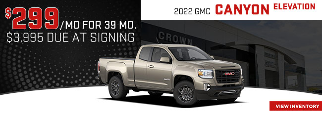 2022 and 2023 vehicle offers from Chevy and Buick and GMC