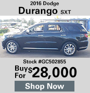 2016 Dodge Durango SXT