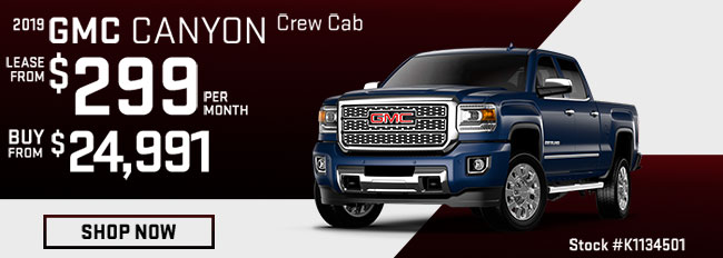 2019 GMC Canyon Crew Cab
