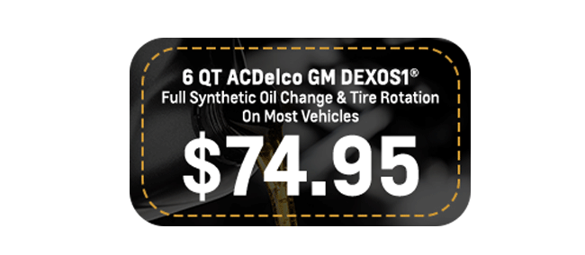 special offer on oil change