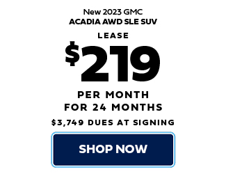 2023 GMC Acadia offer