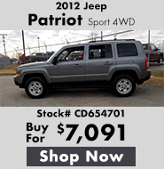 2012 Jeep Patriot Sport 4WD